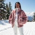 Bomber shearling oversize